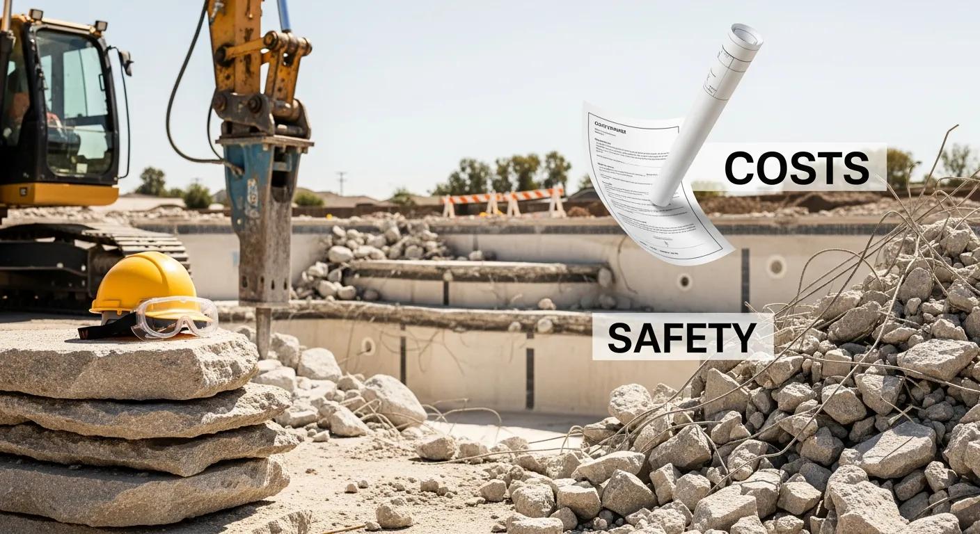 Master Pool Demolition: Costs & Safety
