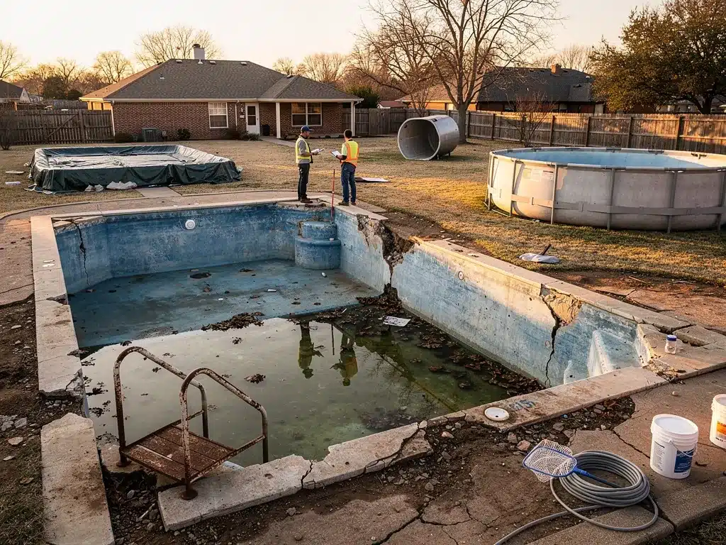 In-Ground & Above-Ground Swimming Pool Removal in OKC