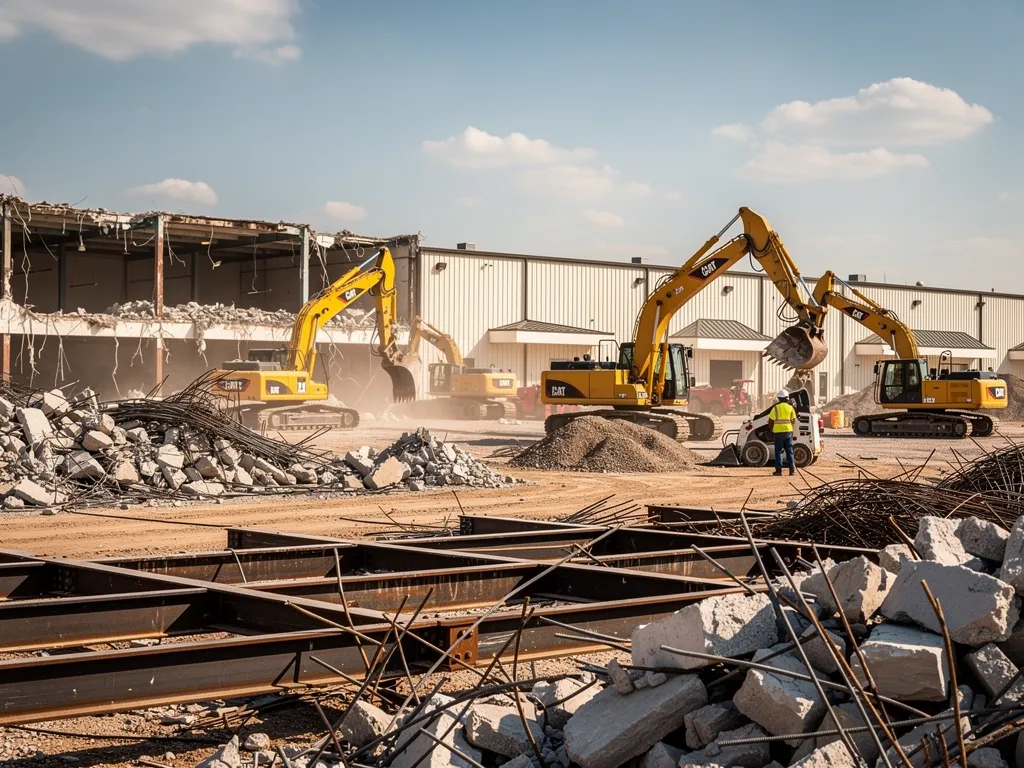 Commercial Demolition & Heavy Site Clearance Services in OKC
